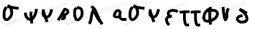 symbol asmettfndx字体转换